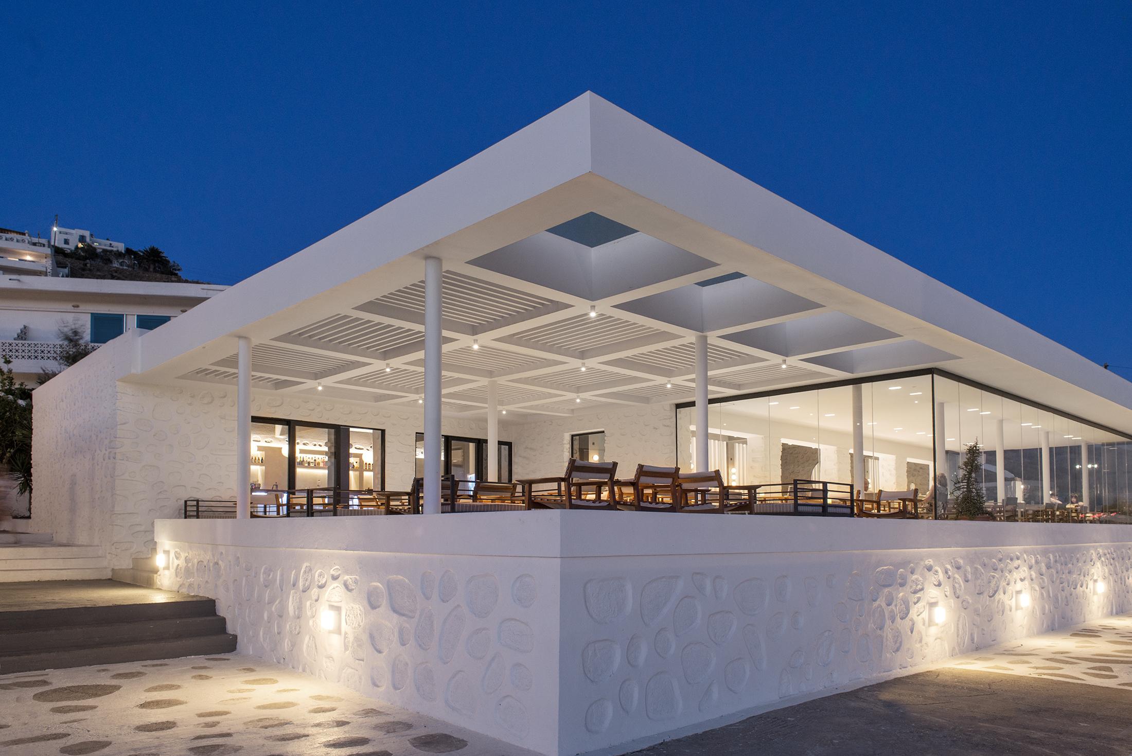 Alkistis Beach Hotel - Adults Only آغيوس ستيفانوس المظهر الخارجي الصورة
