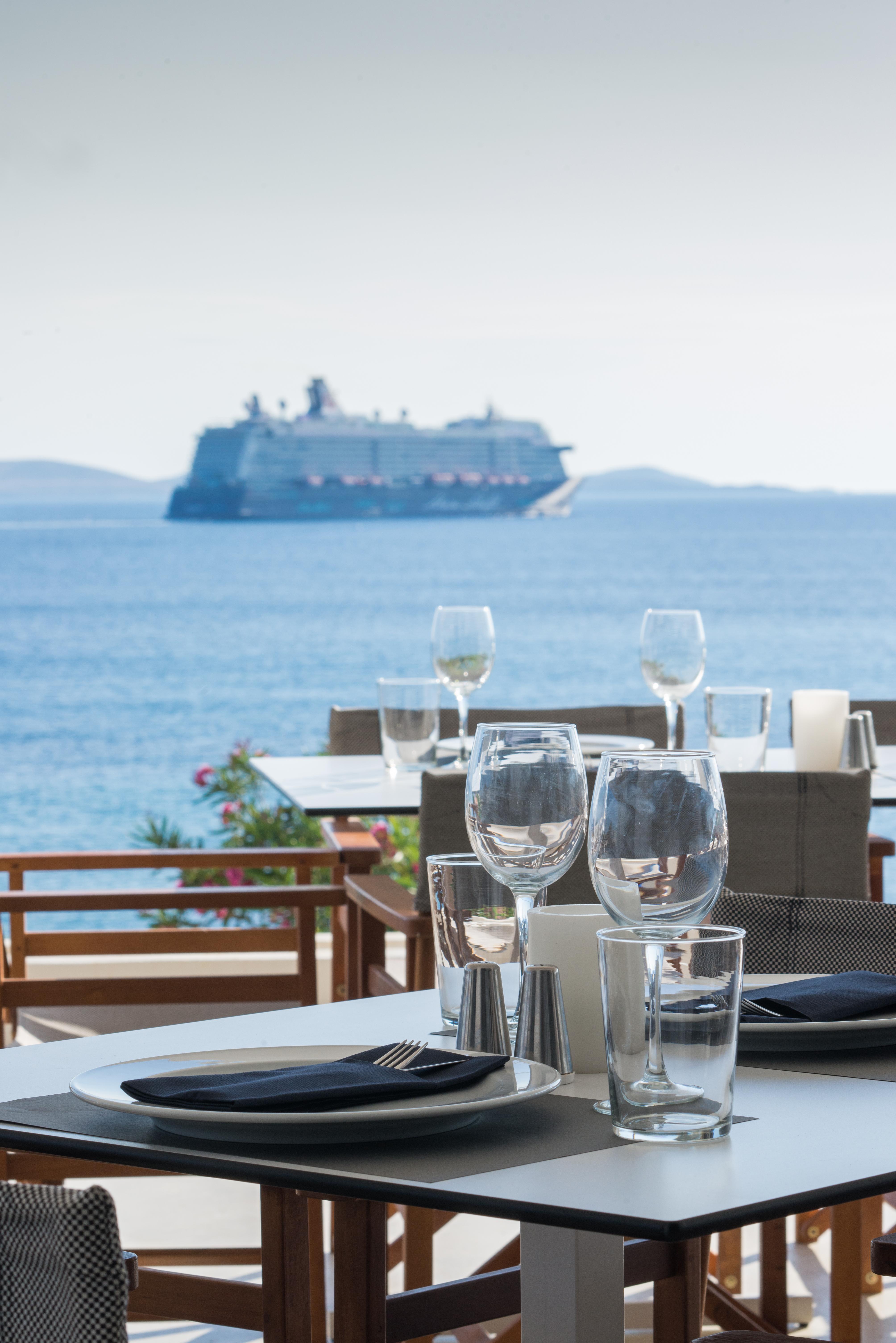Alkistis Beach Hotel - Adults Only آغيوس ستيفانوس المظهر الخارجي الصورة