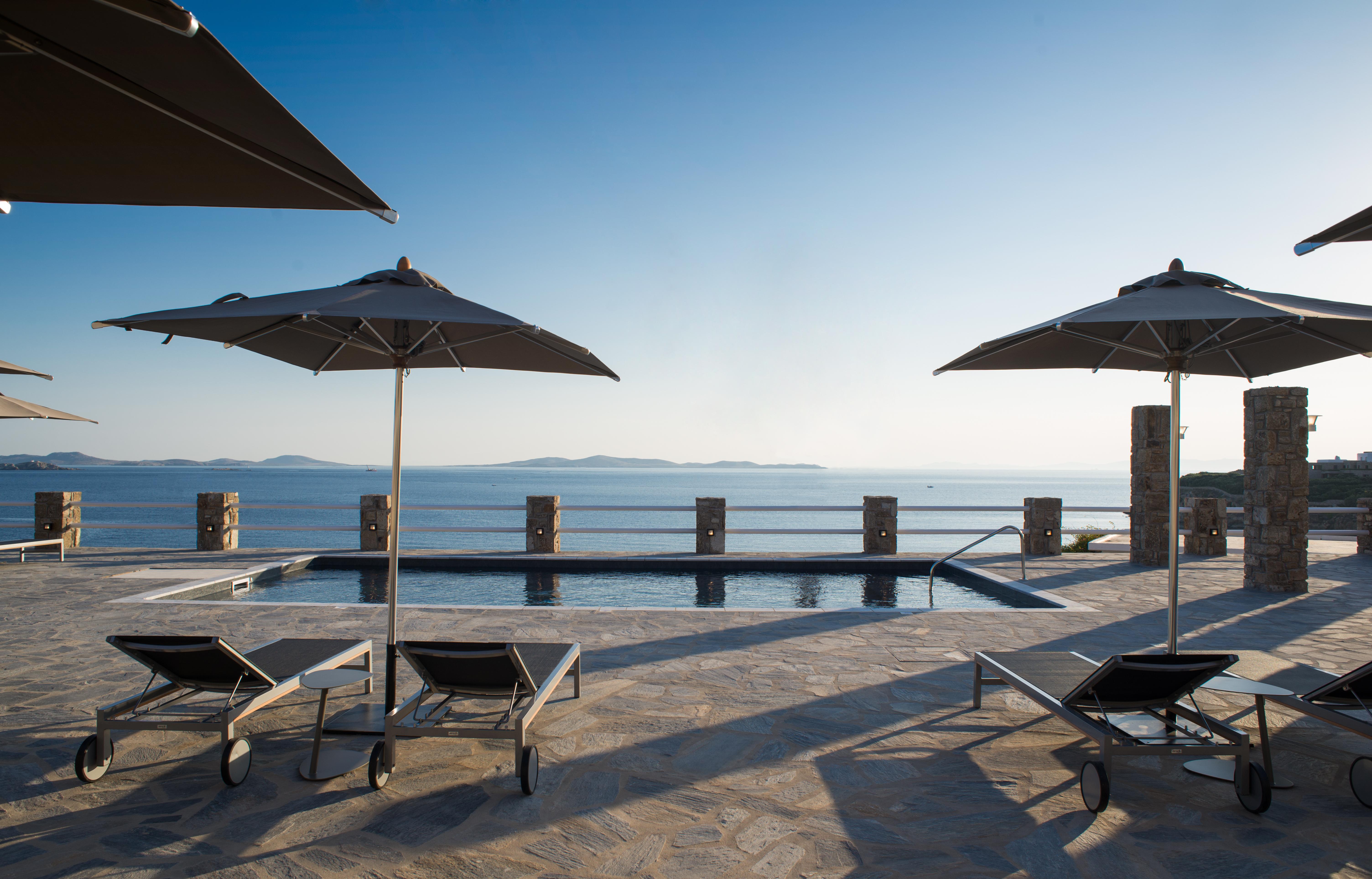 Alkistis Beach Hotel - Adults Only آغيوس ستيفانوس المظهر الخارجي الصورة