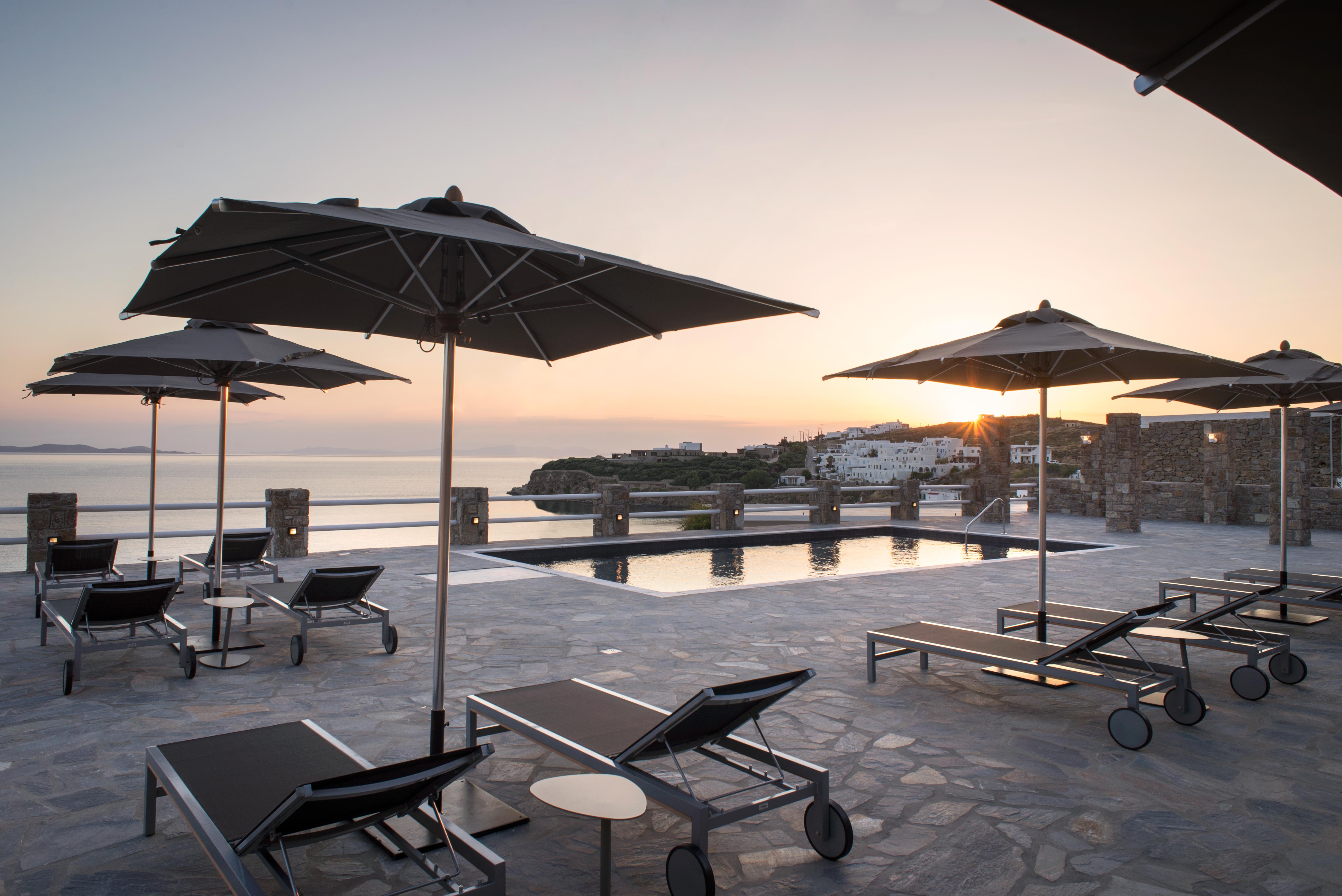 Alkistis Beach Hotel - Adults Only آغيوس ستيفانوس المظهر الخارجي الصورة
